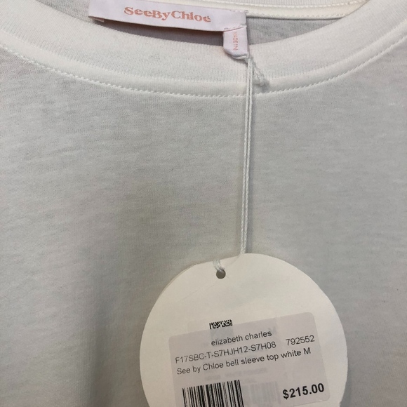 New with Tag Elizabeth Charles SeeBy Chloe top - Picture 3 of 3